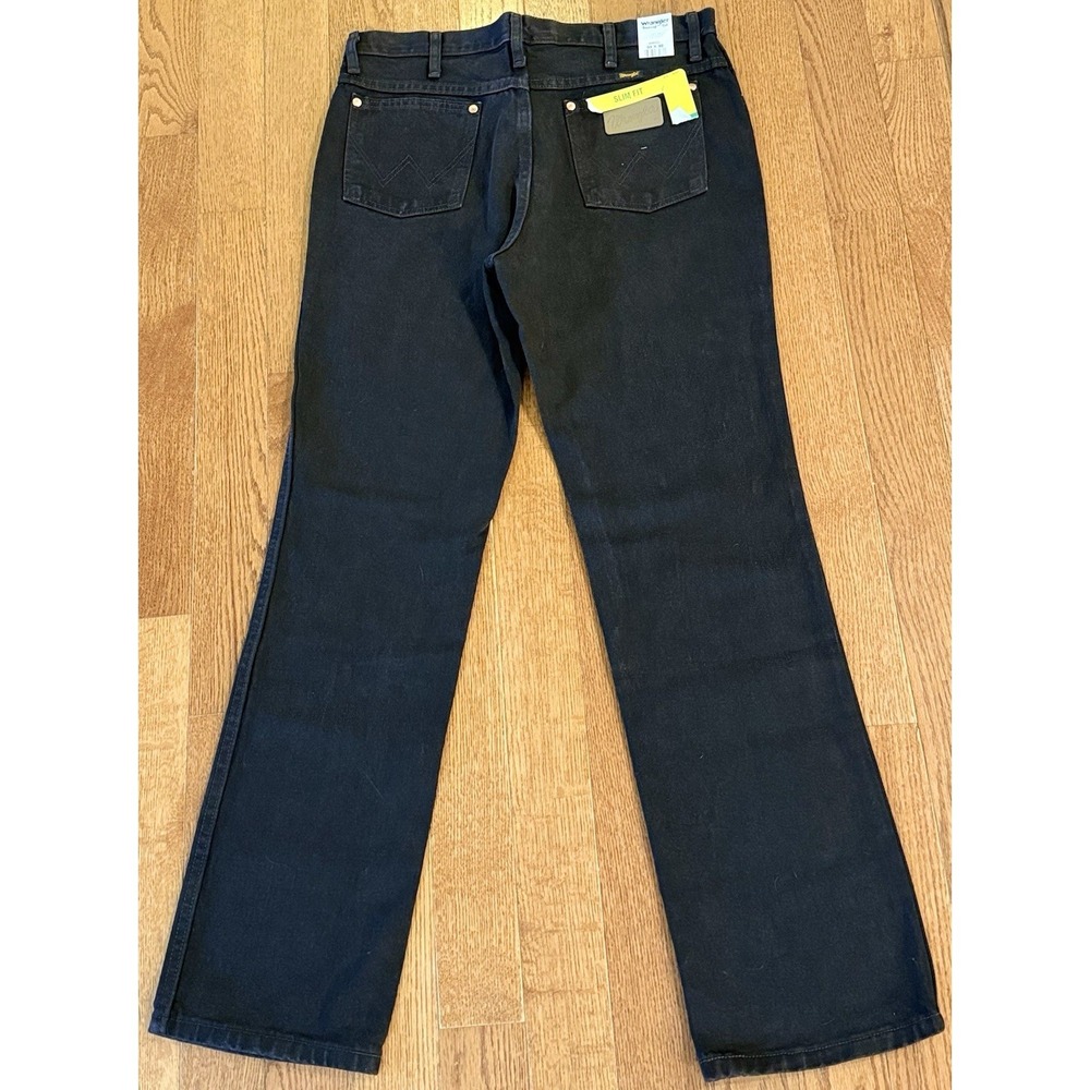 Men's Wrangler® Cowboy Cut® Slim Fit Black Chocolate Jean 936KCL 33x32